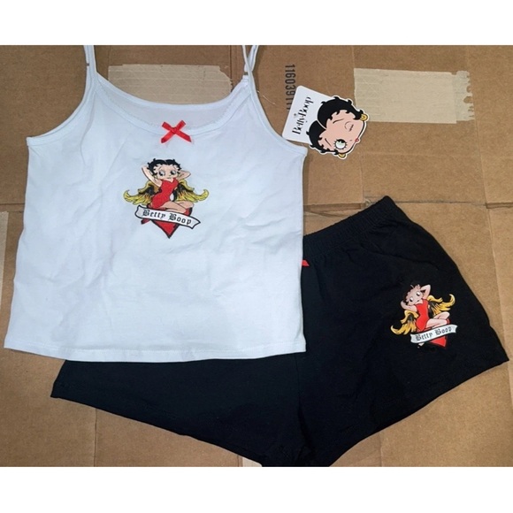 Brisco Other - Betty Boop 2 piece Pajama Set medium